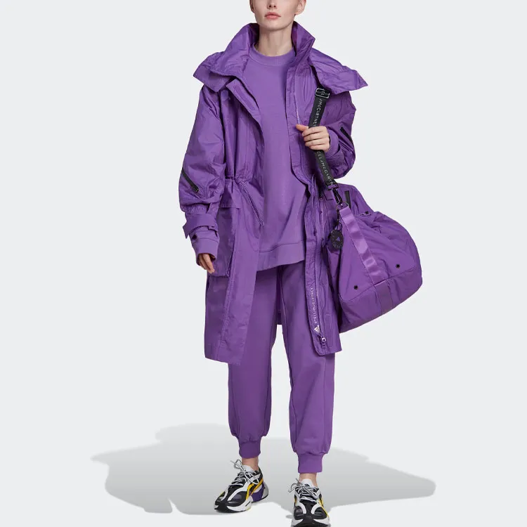 Adidas Jackets Coats Women's Purple-2