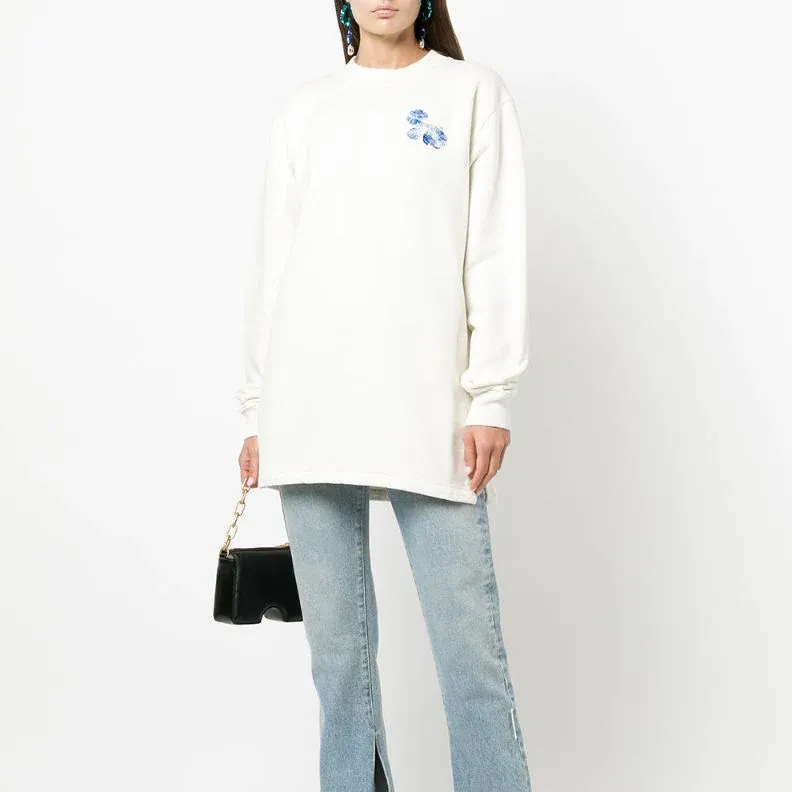 OFF WHITE Sweatshirts Women's White-1