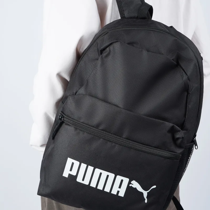 PUMA Fabric Backpack Regular Unisex Pure Black-7
