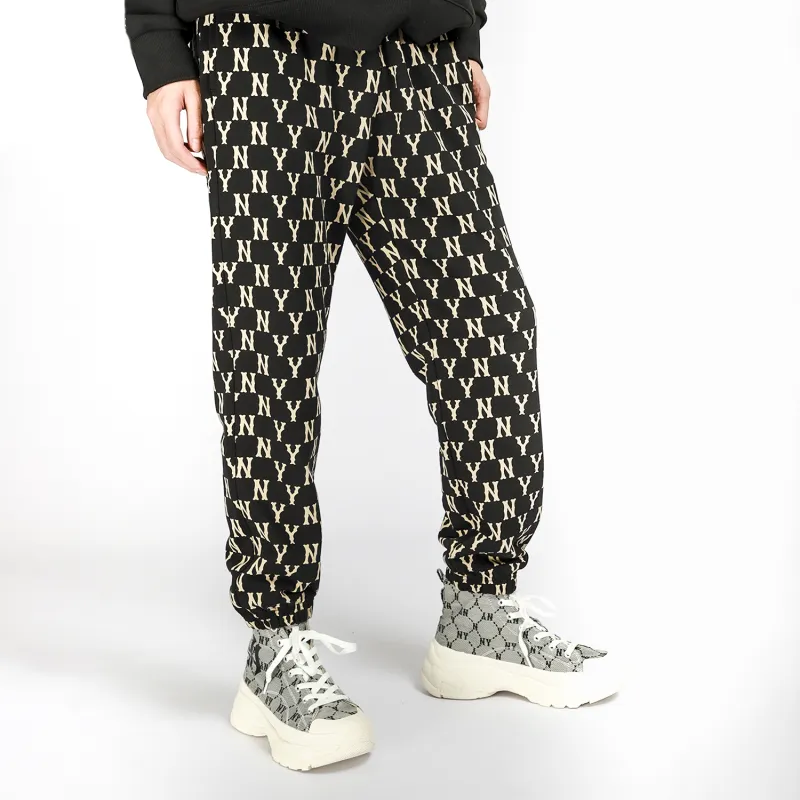 MLB Knitted Sports Pants Unisex Black-2