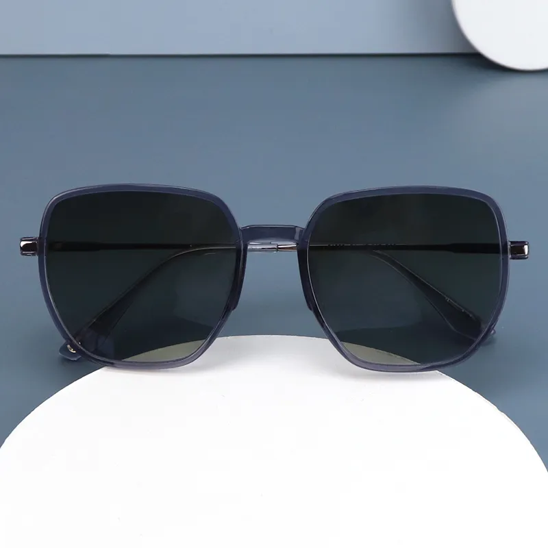 MUZU TR/Memory Plastic TR90 Irregular Shape Sunglasses Unisex-1