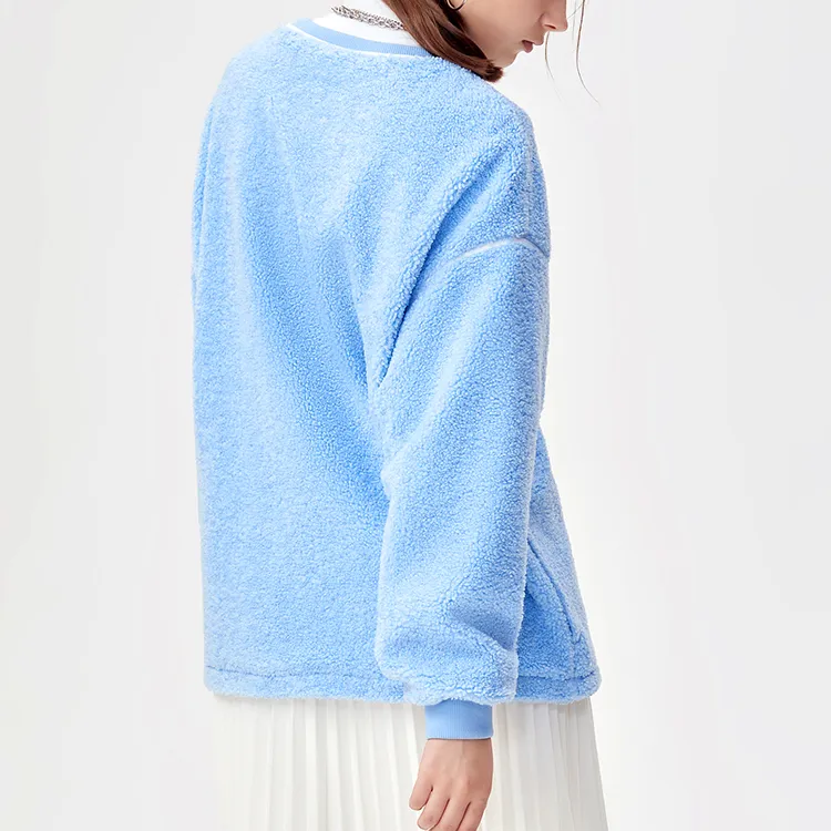 FILA FUSION Sweatshirts Women's Dream Chilled Blue-3
