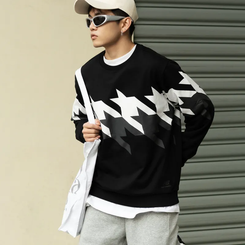 New Balance Sweatshirt Unisex Black-9