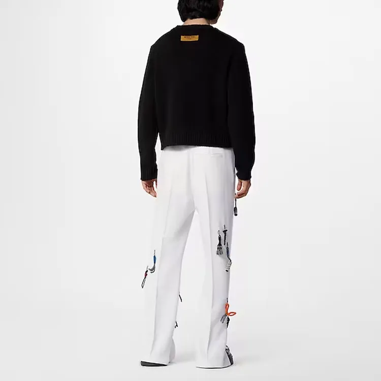 LOUIS VUITTON Sweater Men's Black-1