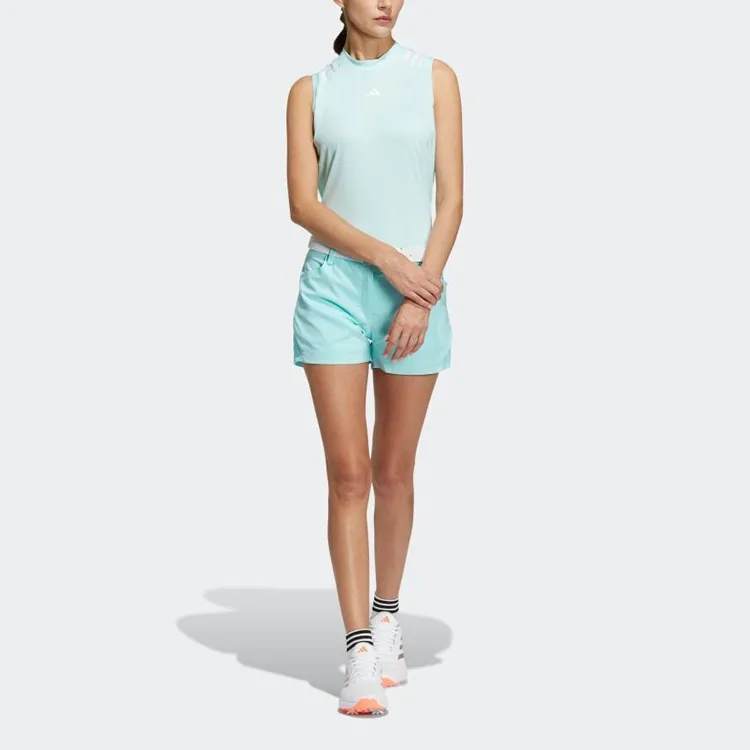 Adidas Casual Shorts Women's Blue-4