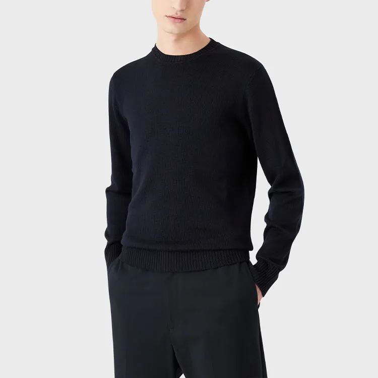 EMPORIO ARMANI Crewneck Knitted Jumper-1