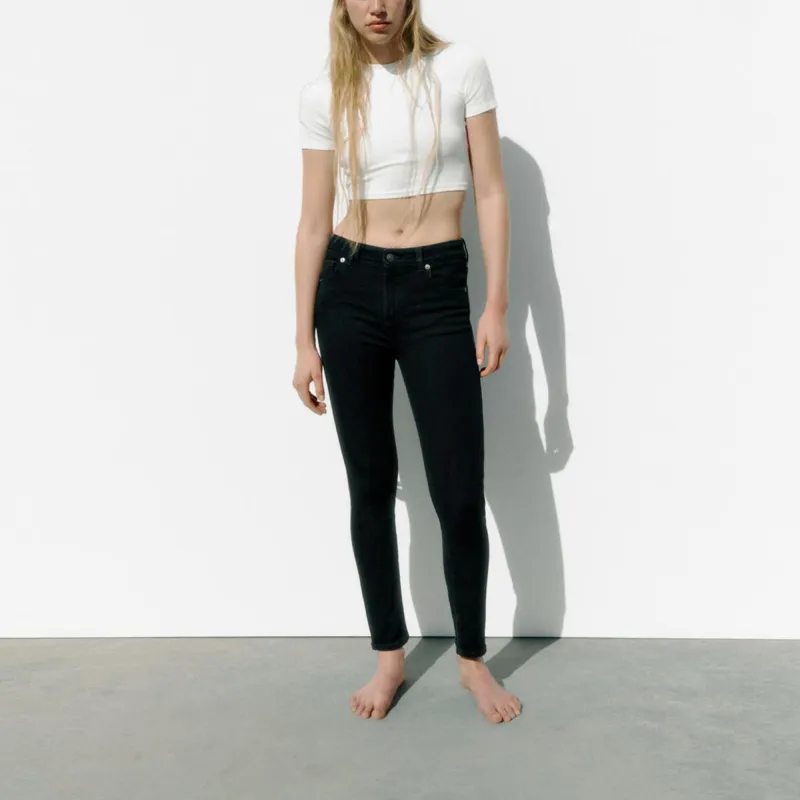 ZARA Jeans Women's Black-2