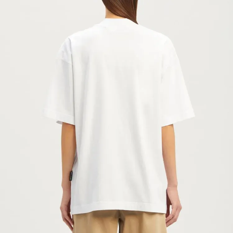 PALM ANGELS Miami Graphic Print T Shirt White-3