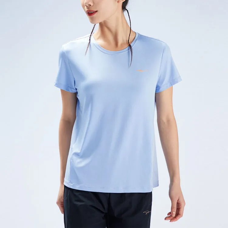 Erke T Shirt Women's Honey Blue-2