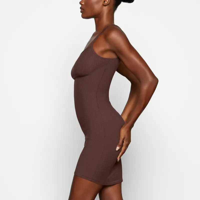Skims Slip Dresses Women's Cocoa/COCOA-3