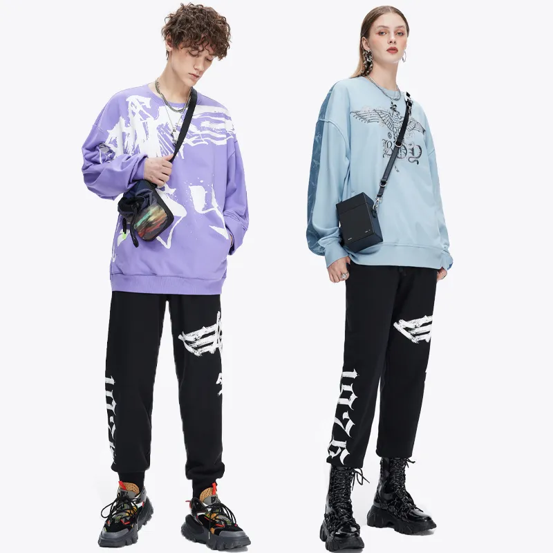 Boy London Knitted Sports Pants Unisex Black-2