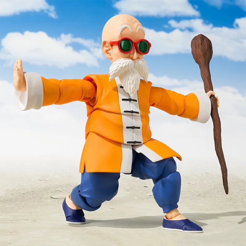 BANDAI Master Roshi Bandai S.H.Figuarts Dragon Ball Scale Figures-3
