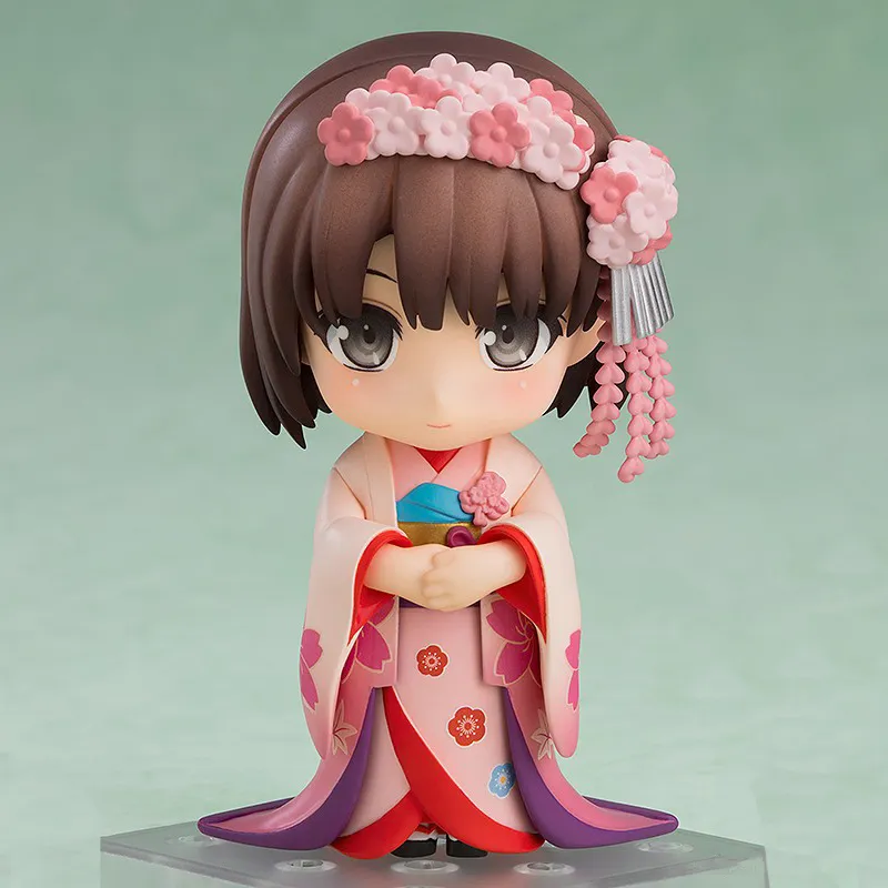 GSC Megumi Kato Saekano  How To Raise A Boring Girlfriend Fine Kimono Ver. Nendoroid 10cm Chibi Figures-2