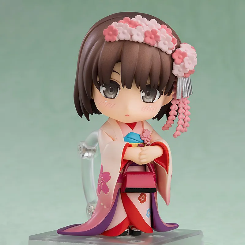 GSC Megumi Kato Saekano  How To Raise A Boring Girlfriend Fine Kimono Ver. Nendoroid 10cm Chibi Figures-3