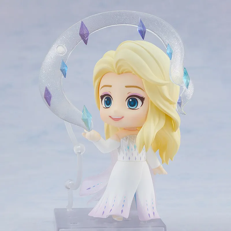 GSC Elsa Frozen 2 Ending Outfit Nendoroid 10cm Chibi Figures-4