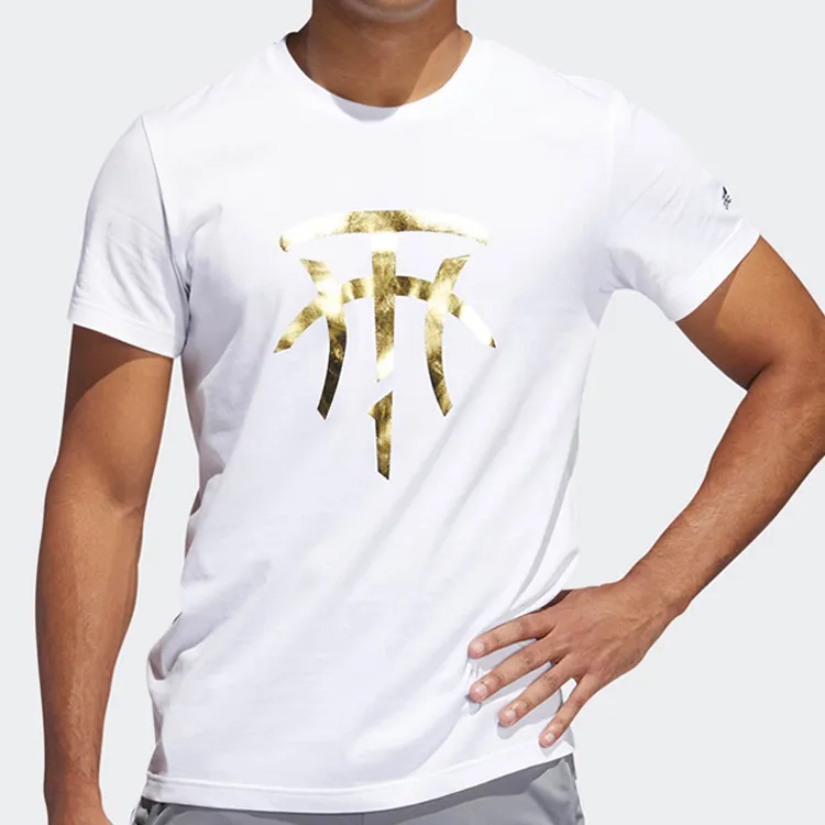 Adidas T Shirts Men White-2