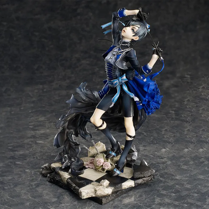 Aniple Black Butler 'The Book Of Murder' Ciel, Botanical Garden Girlish, Cheshire, Vandomhai 22cm Scale Figures-1