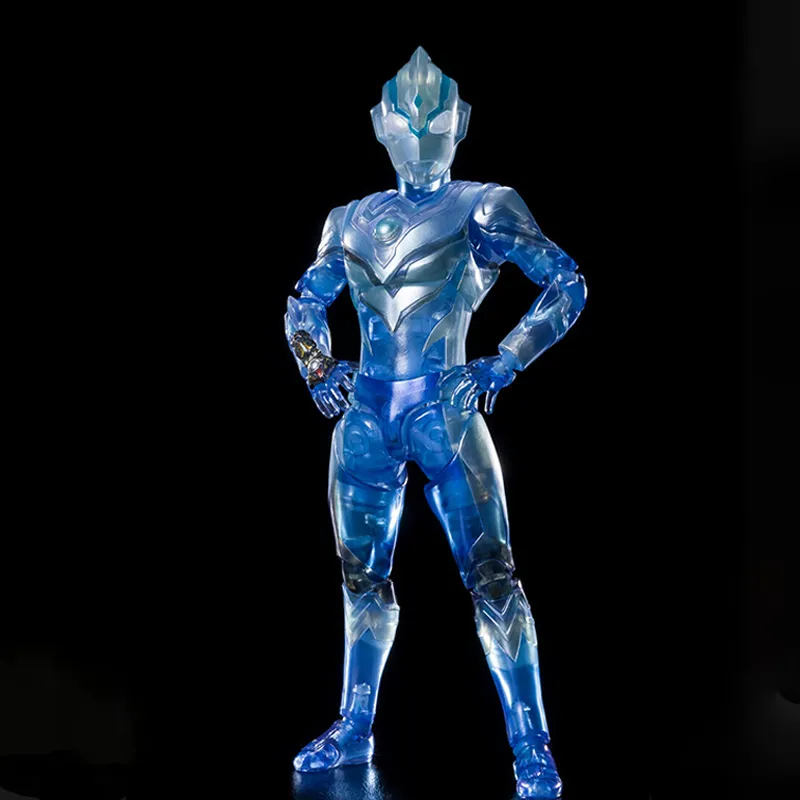 BANDAI Ultraman Taiga S.h.figuarts Windom Ultraman, Special Color Transparent Edition Action Figures 15cm-2