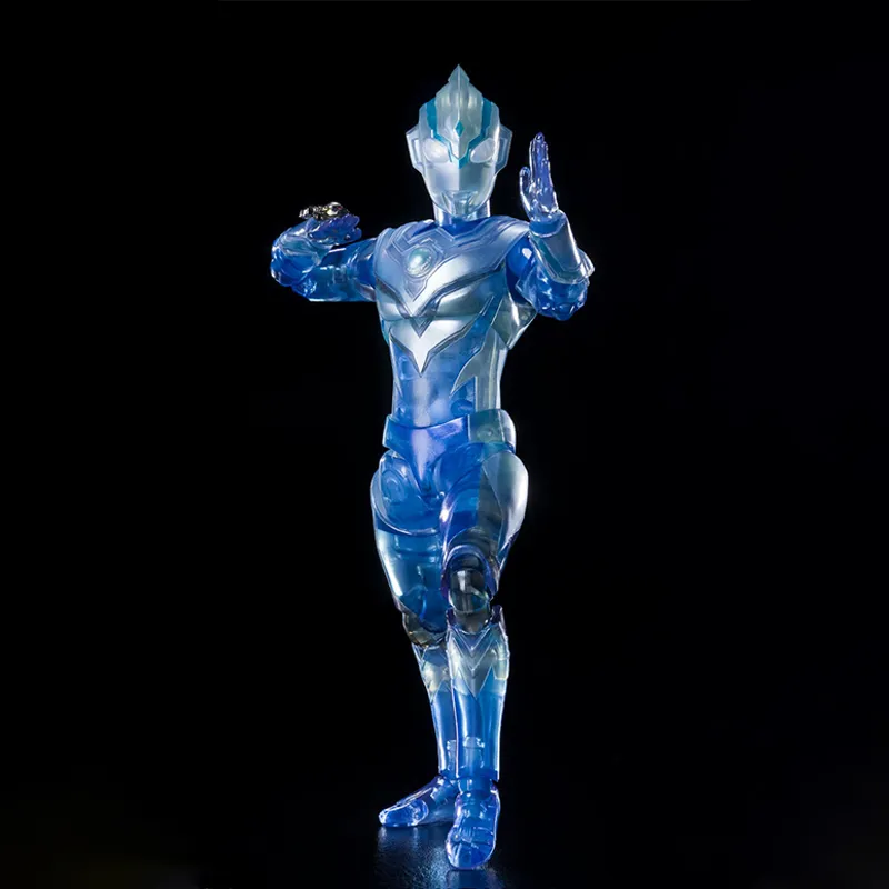 BANDAI Ultraman Taiga S.h.figuarts Windom Ultraman, Special Color Transparent Edition Action Figures 15cm-3