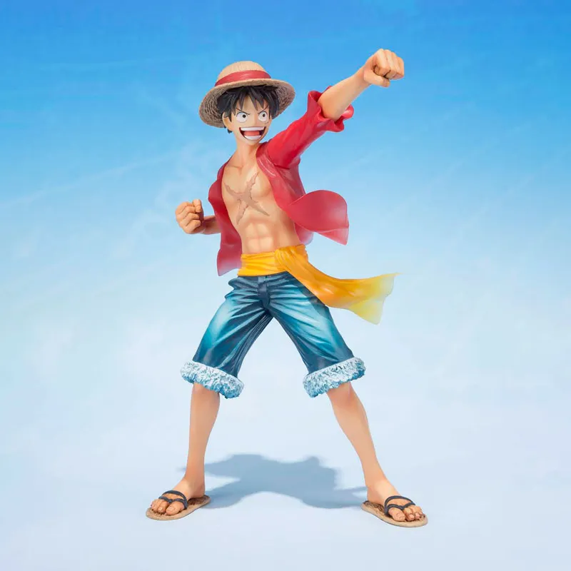 BANDAI Monkey D. Luffy Figuarts ZERO One Piece Monkey D. Luffy 5th Anniversary One Piece Scale Figures-3