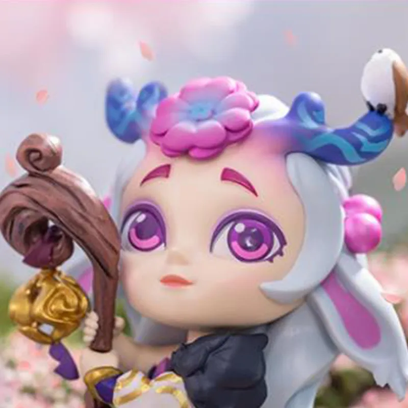 LEAGUE OF LEGENDS Lillia The Bashful Bloom League Of Legends Lol Soul Lotus Lilya Chibi Figures-2