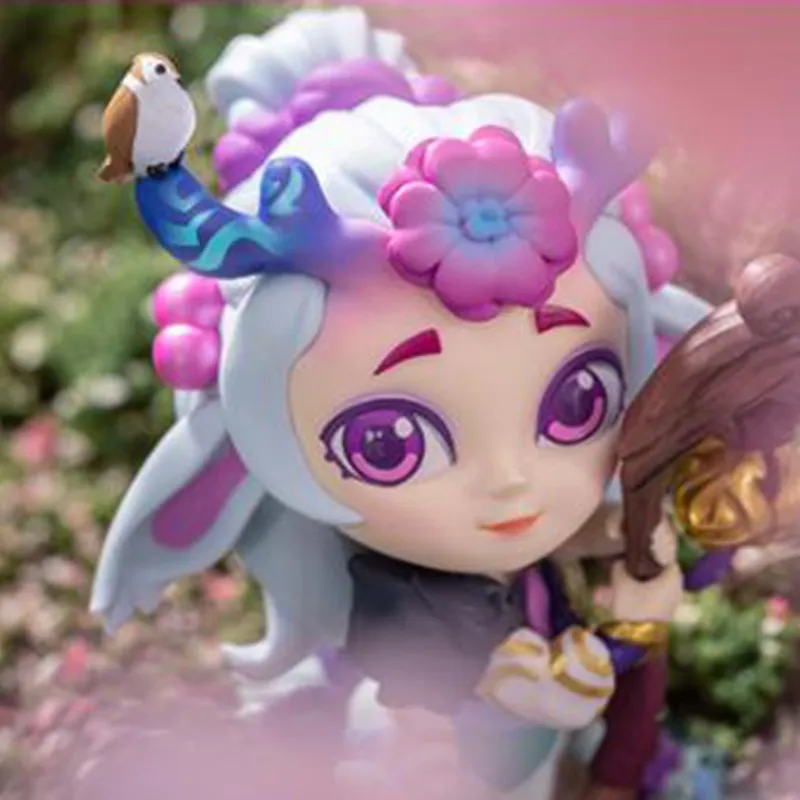 LEAGUE OF LEGENDS Lillia The Bashful Bloom League Of Legends Lol Soul Lotus Lilya Chibi Figures-3