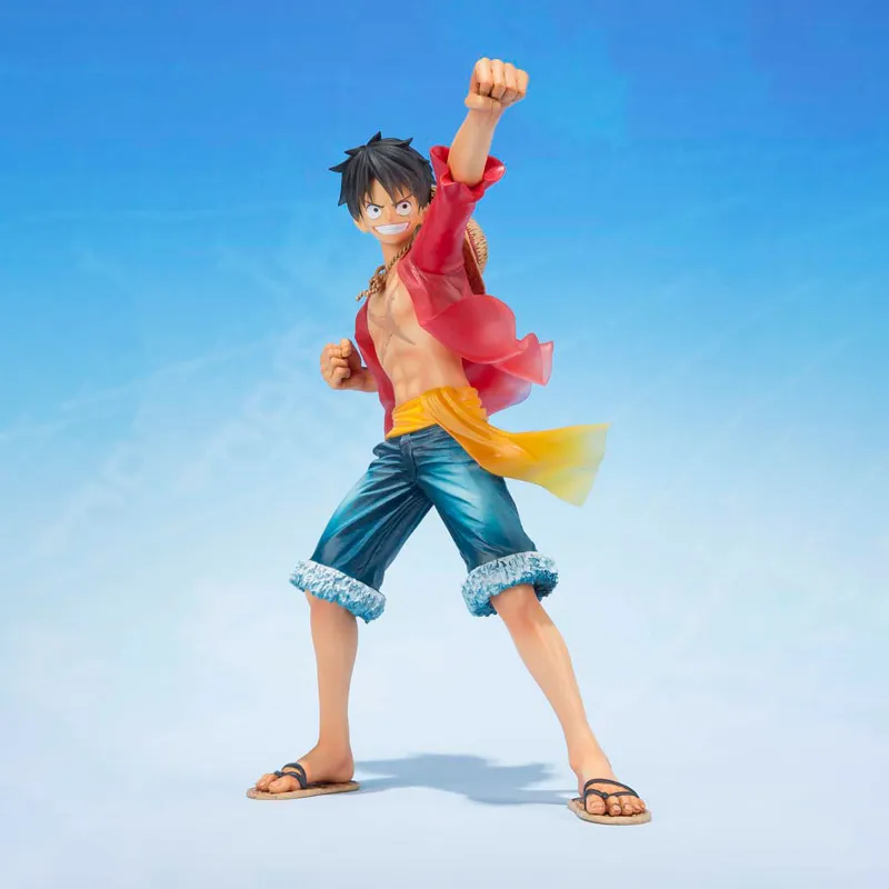 BANDAI Monkey D. Luffy Figuarts ZERO One Piece Monkey D. Luffy 5th Anniversary One Piece Scale Figures-2