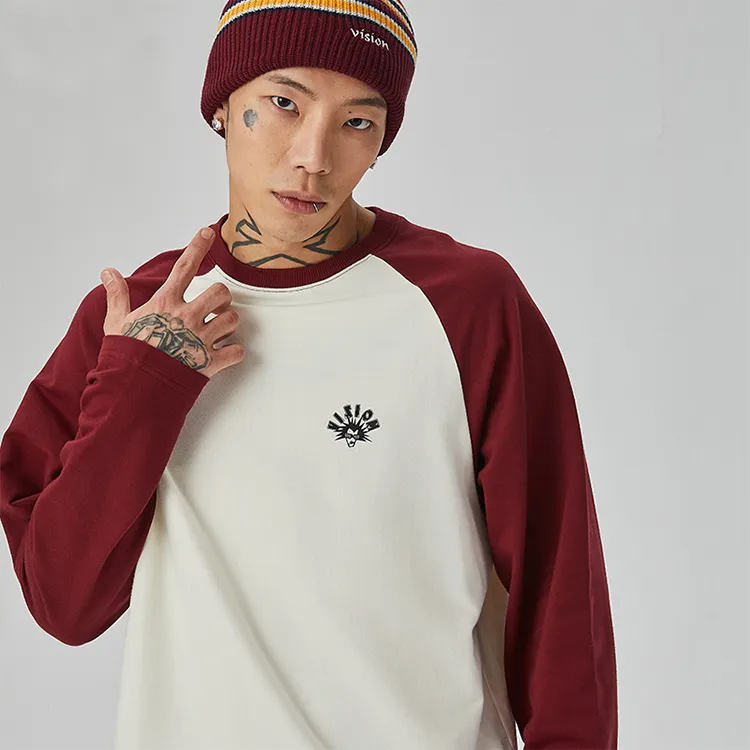 Vision Street Wear FW21 T Shirt Unisex Burgundy-2