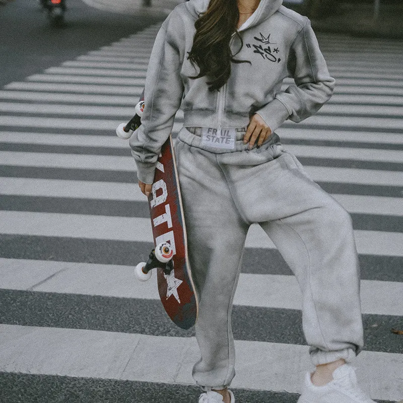 FRAIL STATE Knitted Sweatpants Women's-7