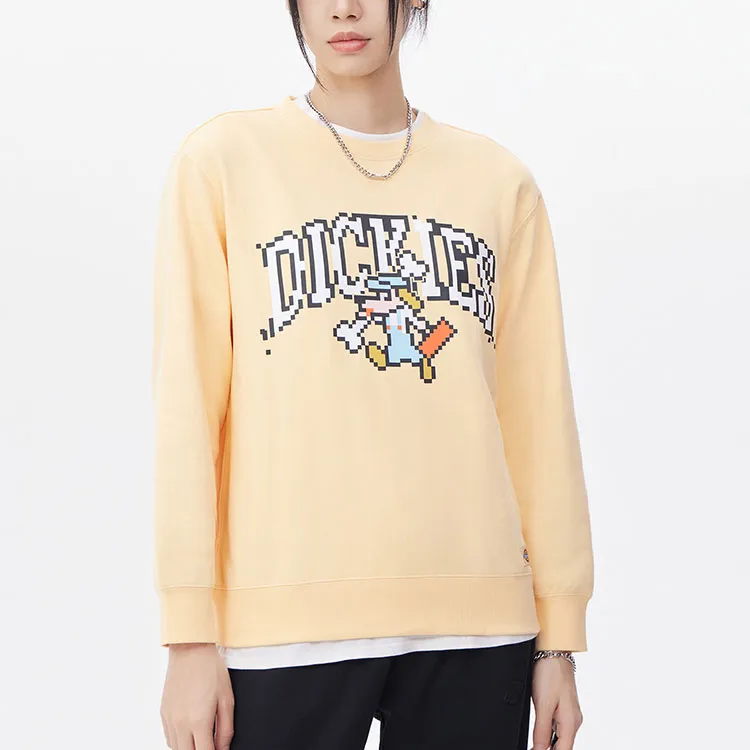 Dickies SS23 Sweatshirt Women's Cake Pink Yellow-1