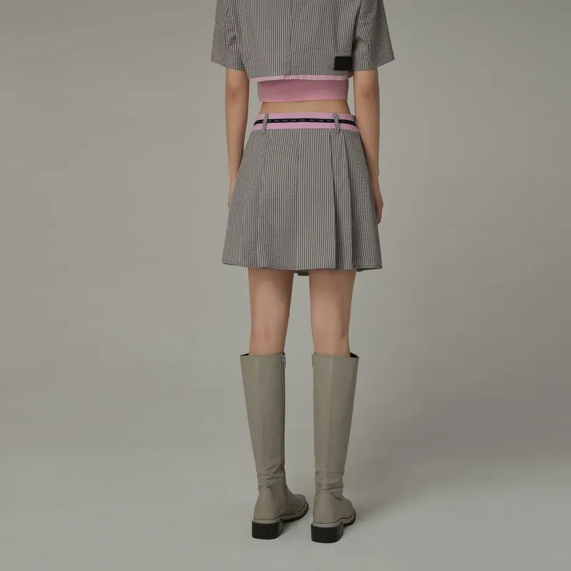 CHUU SS23 Casual Short Skirts Women's Gray-1