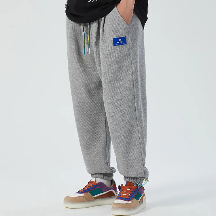 OLRIK Fall Winter Knitted Sweatpants Unisex-10