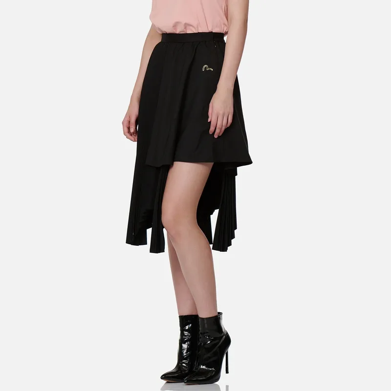 EVISU Casual Long Skirts Women's Black-2