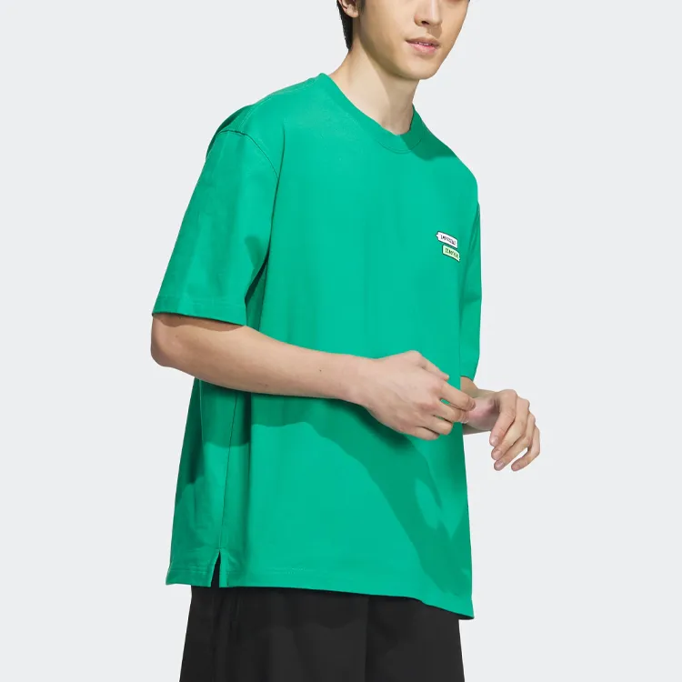 Adidas x SEEBIN SS23 T Shirt Men's Lawn Green-3