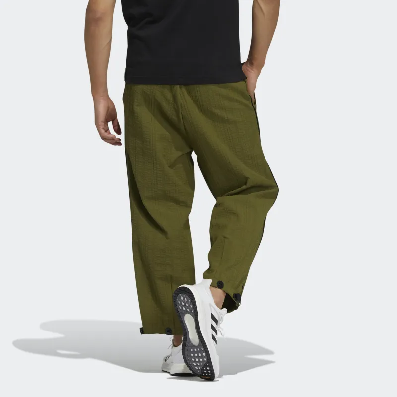 Adidas Knitted Sweatpants Men's Olive-2