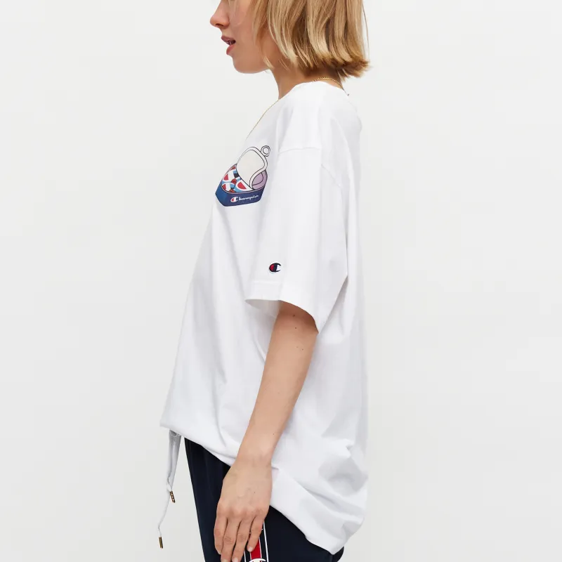 Champion T Shirts Unisex White-2