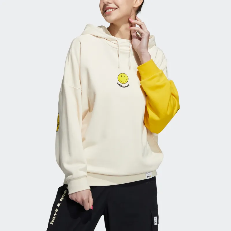 Adidas Neo x SMILEY Sweatshirt Women's Light Yellow-1