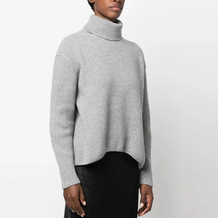 PINKO Ribbed Turtleneck Jumper-3