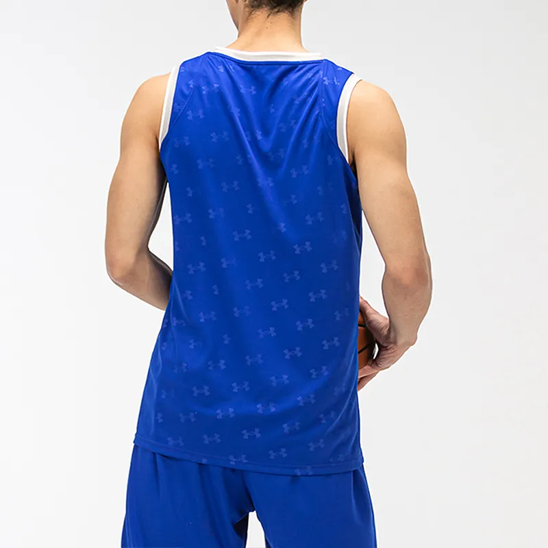 Under Armour Tank Tops Men's Royal Blue-3