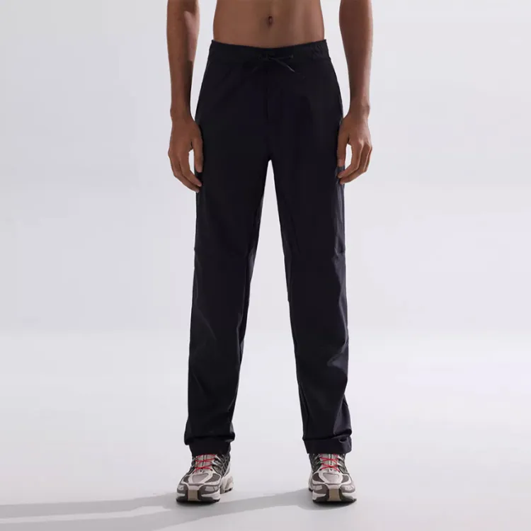 SALOMON Knitted Sweatpants Men Pitch Black-1