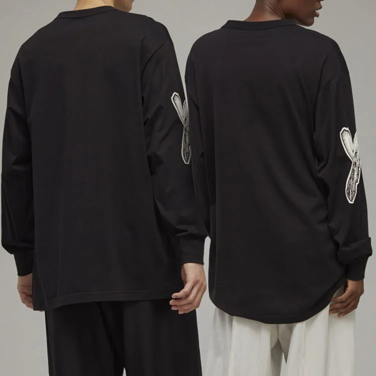 Y 3 T Shirts Men Black-6
