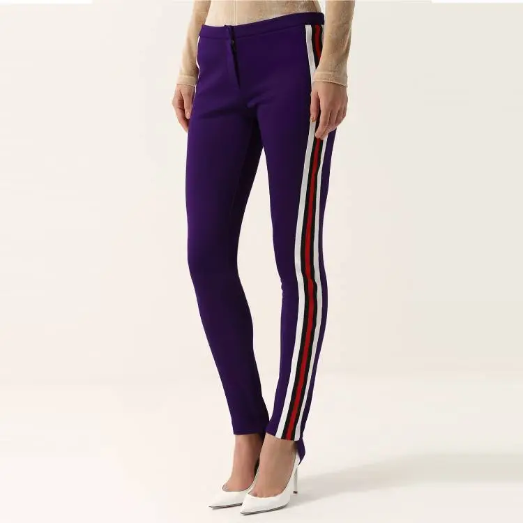 GUCCI Casual Pants Women's Purple-2