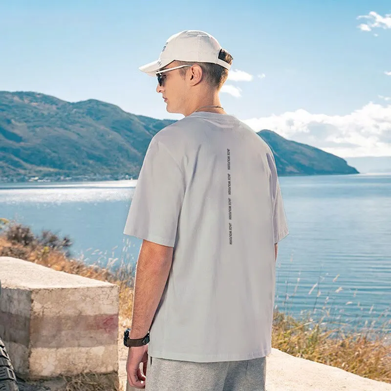 Jack Wolfskin Set in Sleeve T Shirt Men's-5