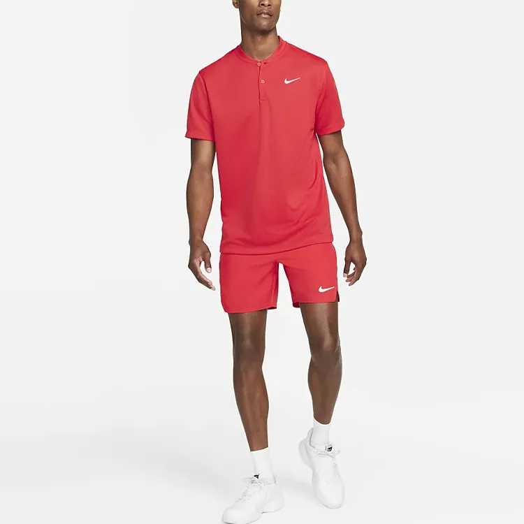 Nike Polo Shirts Men Red-2