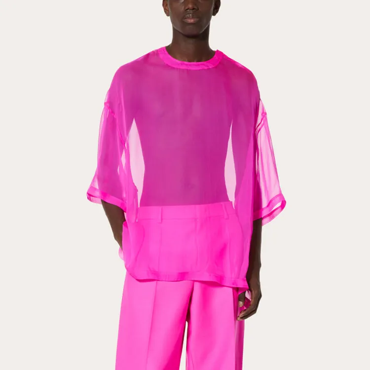 Valentino Pink Pp Collection FW22 T Shirt Men's Pink-1
