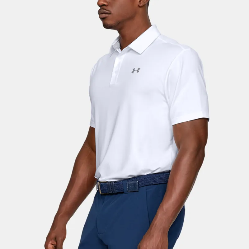 Under Armour Polo Shirt Men's White-4
