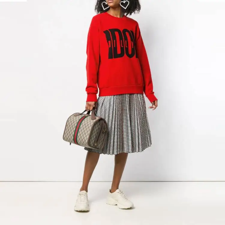 GUCCI Sweatshirts Women's Red-1