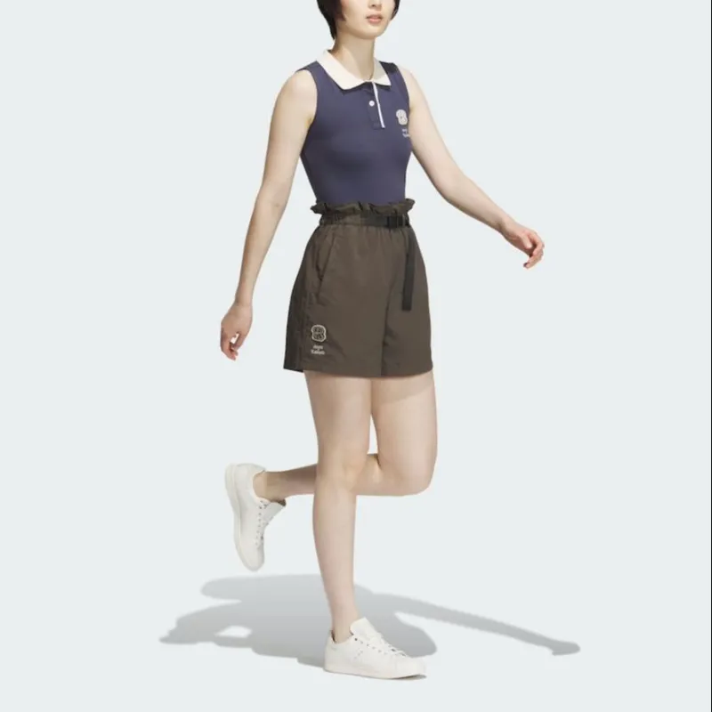 Adidas Originals Adidas X Yu Nagaba SS23 Co branded Series Sleeveless Sports Shirts Women's Navy Blue-2