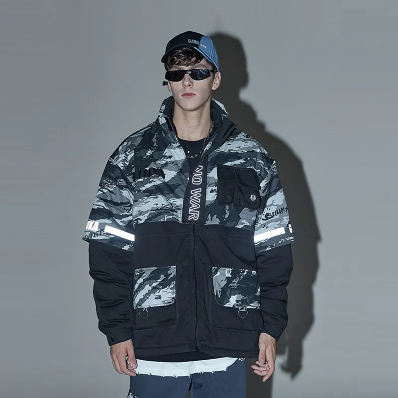 Guuka Puffer Jacket Men's Black-3