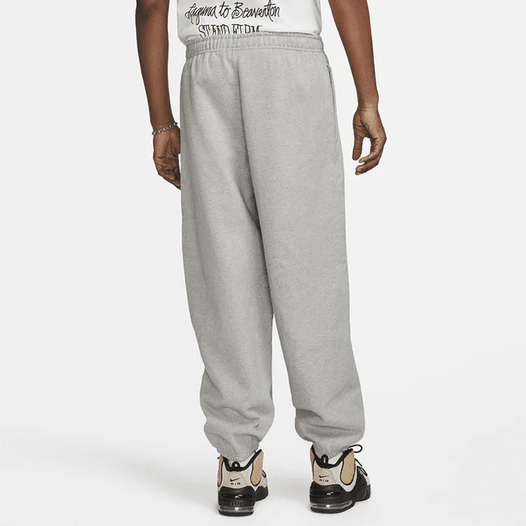 Nike X Stussy Fleece Sweatpants Grey-3